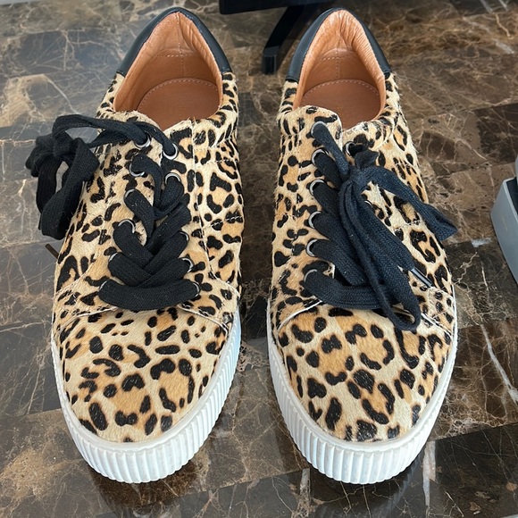 halogen cheetah sneakers